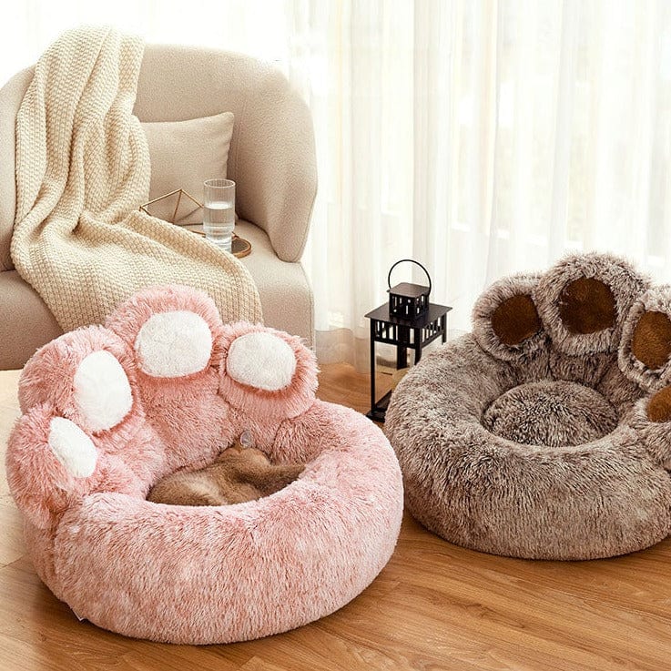 Paw shaped 2025 dog bed