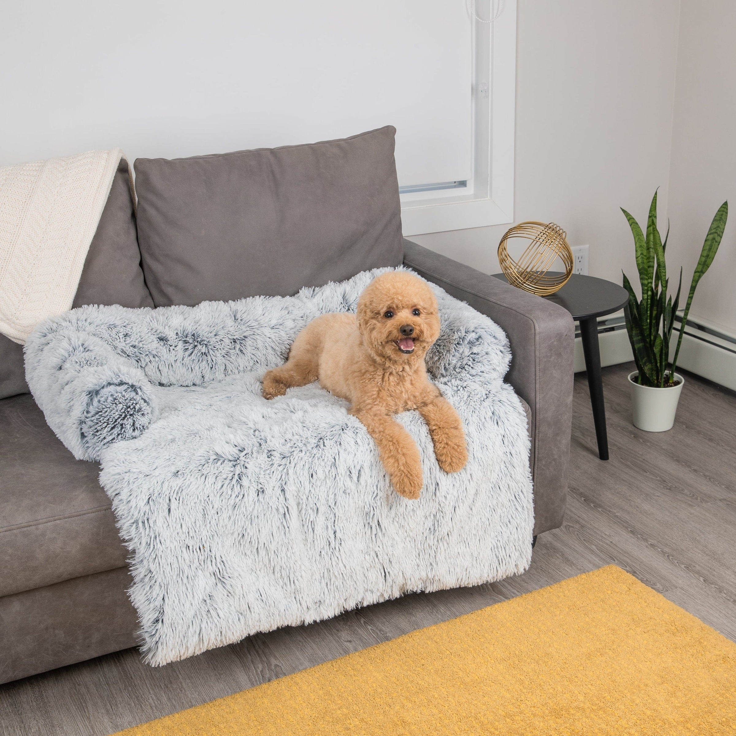 Calming Furniture Protector for Dogs Waterproof Couch Protector Cover