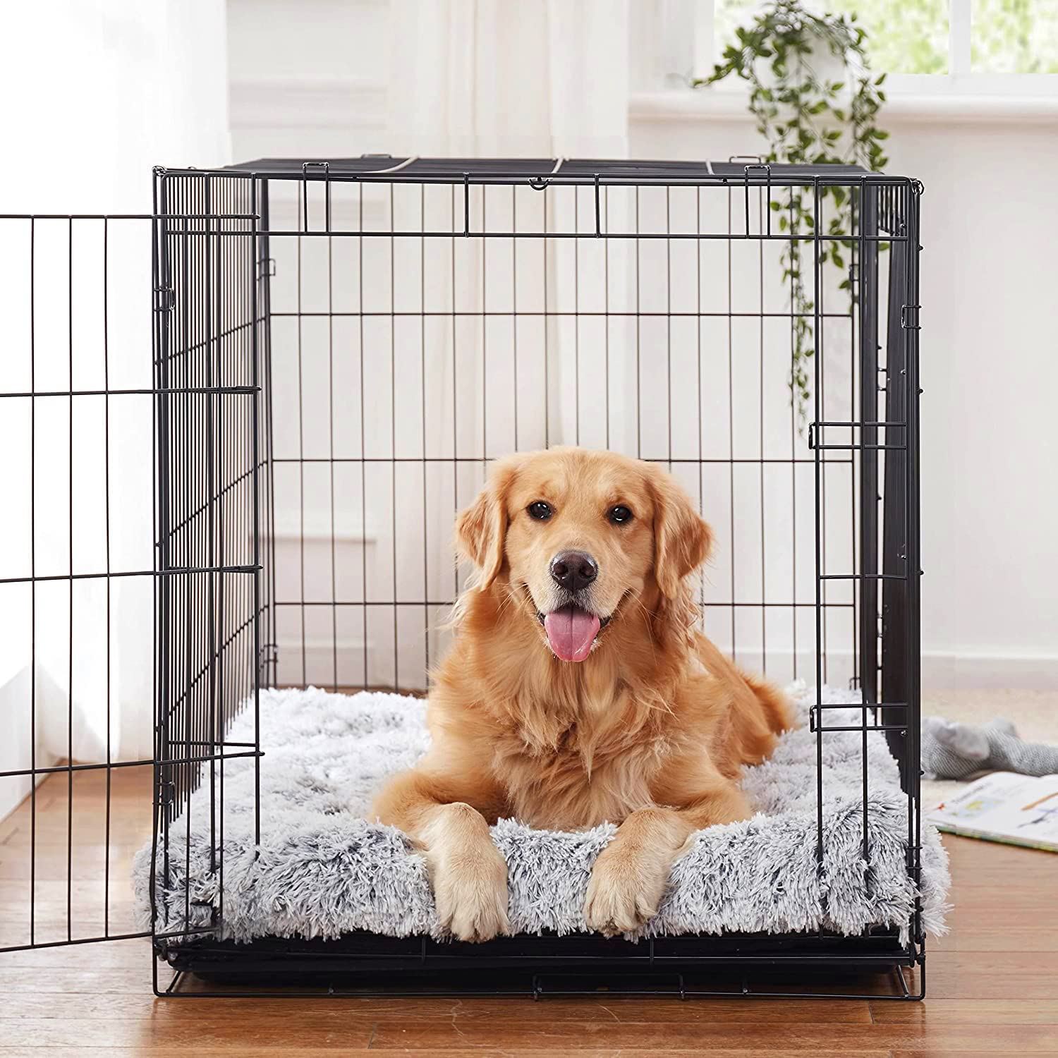 Orthopedic Memory Foam Calming Dog Bed Calming Dog Bed for Crate Pad